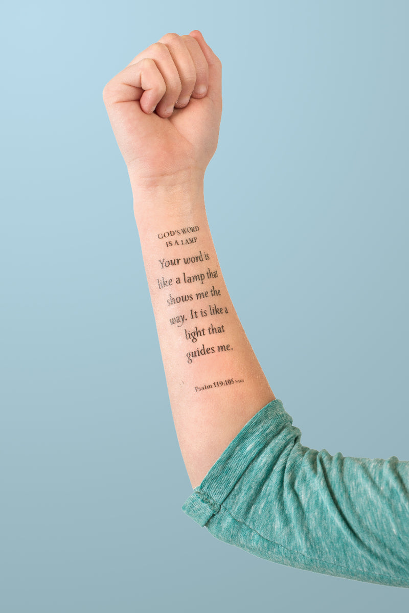Armed With Truth Temporary Scripture Tattoos  Review  Giveaway  Create  With Joy