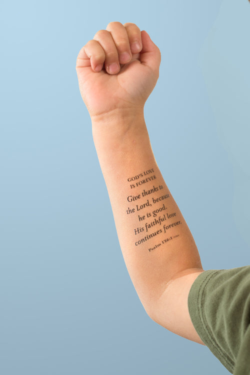 short bible quote tattoos for men