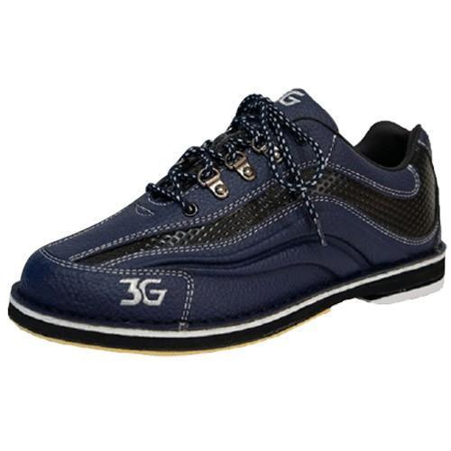 3G Mens Sport Ultra Blue Black Right Hand Bowling Shoes-DiscountBowlingSupply.com