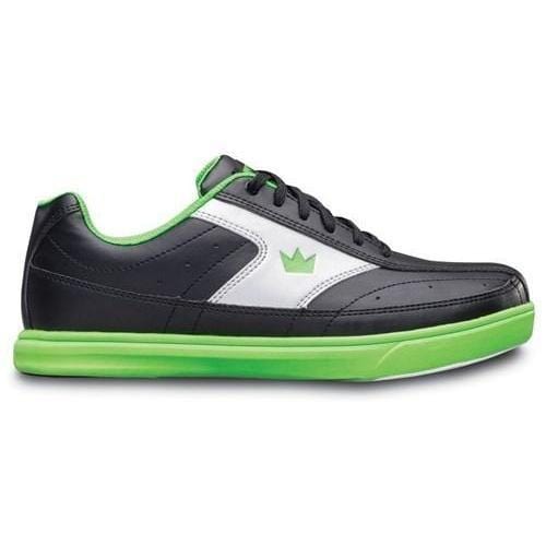 Brunswick Fuze Black Neon Green Mens Bowling Shoes