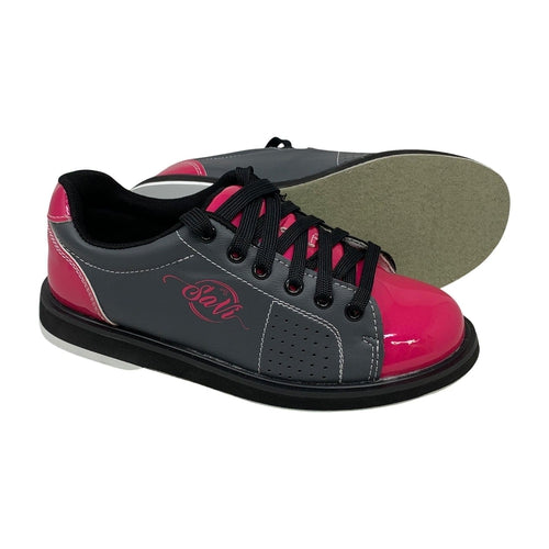 Classic Pink/Grey Bowling Shoes