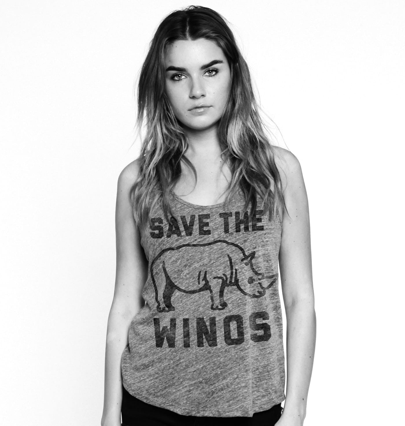 Save the Winos Womens Tank Grey – Buy Me Brunch