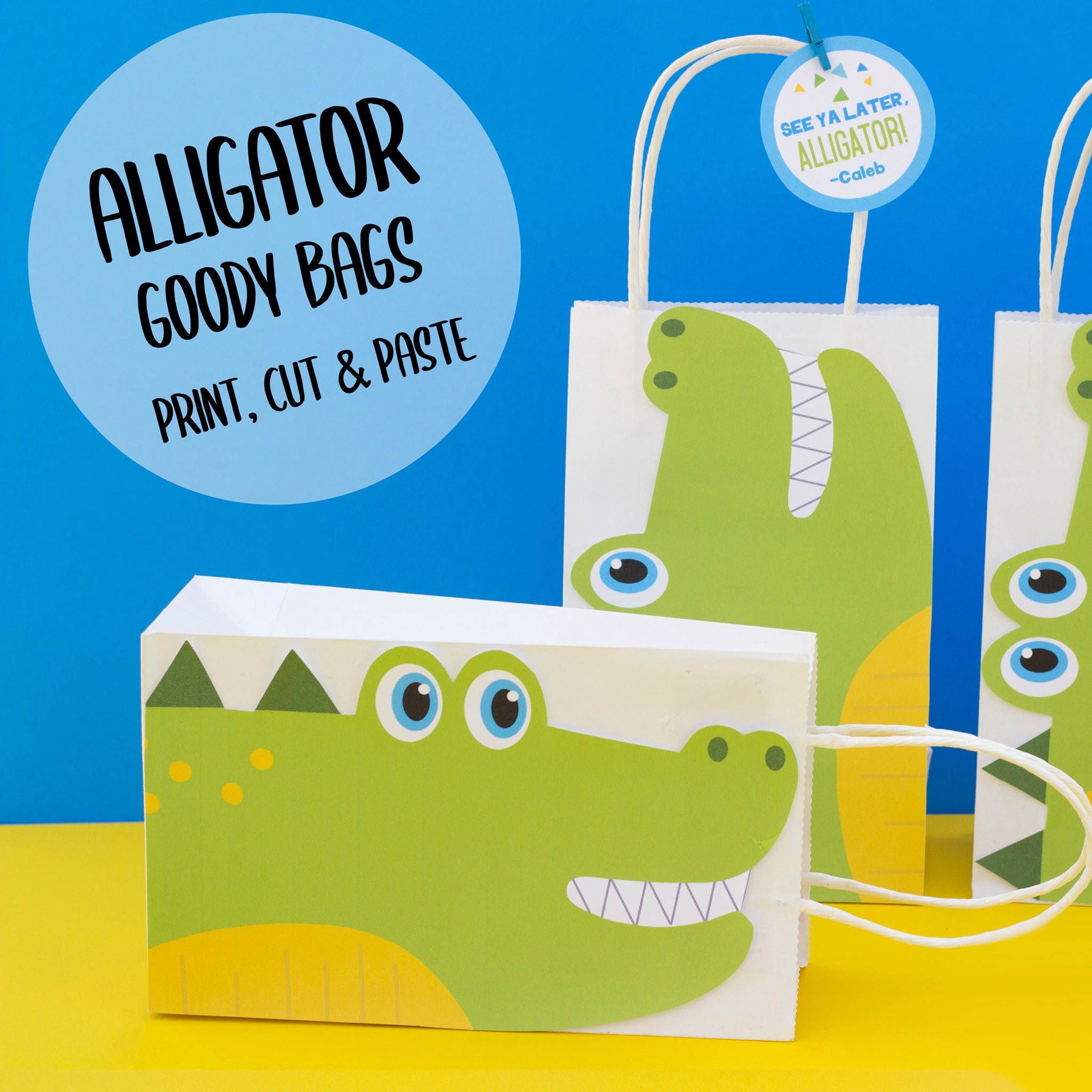 Alligator Favor Bag Simply Made With Sam