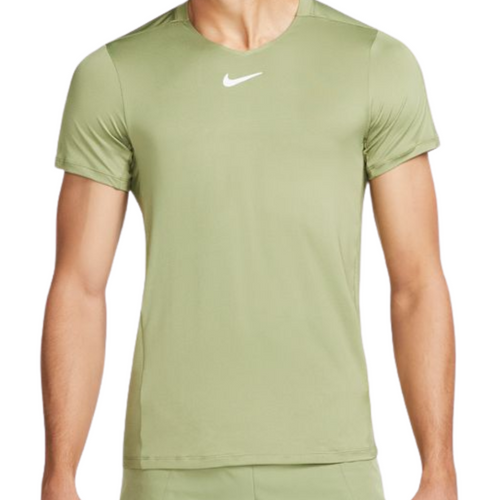 Nike Court Dri-FIT Advantage Men's Tennis Top - Alligator Green