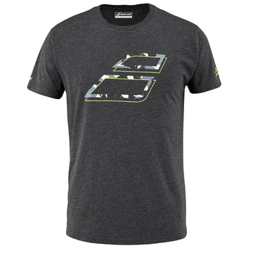 Babolat Aero Cotton Men Tee - Black Heather