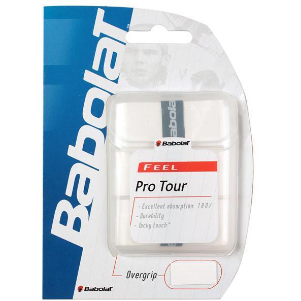 Babolat Pro Tour Overgrip 3 Pack White