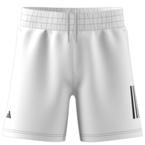 Adidas Performance Club 3S Boys Tennis Short - White