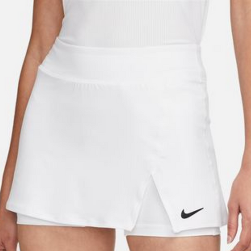 Nike Court Dri-FIT Victory Women's Tennis Skirt - White/Black