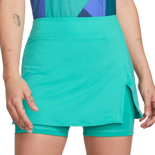 Nike Court Dri-FIT Victory Women Tennis Skirt - Washed Teal/White