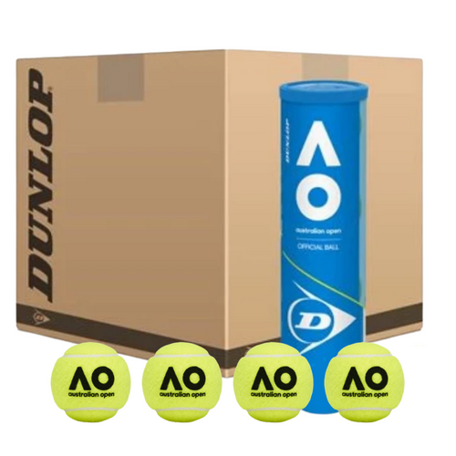 Dunlop AO 4 Ball Carton - 72 Balls