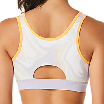 Nike Dri-FIT Swoosh Women's Medium-Support Graphic Sports Bra - White/ –  TennisGear