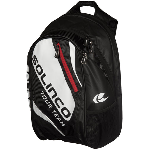 Solinco Tour Team Backpack - White/Black/Red