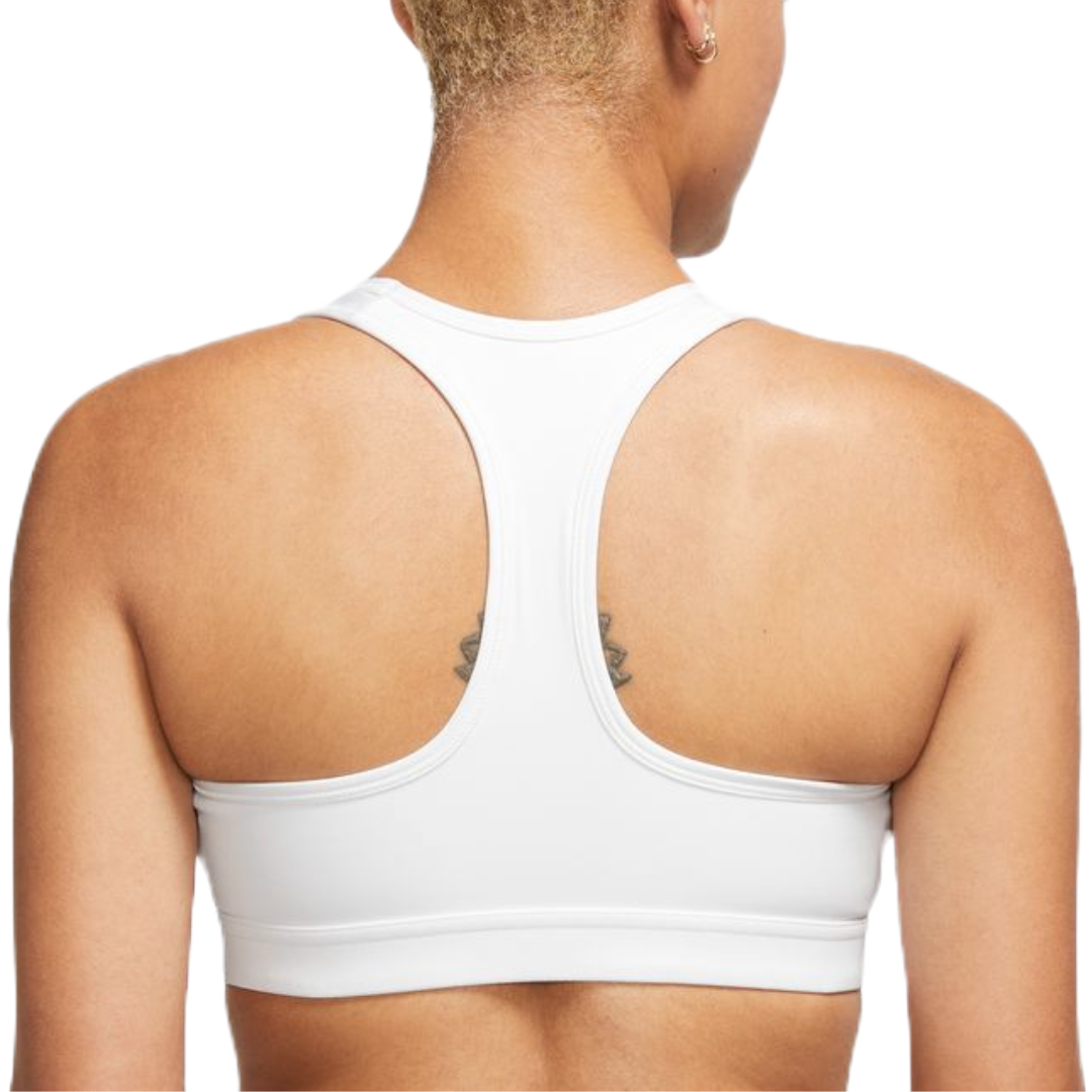 Nike, Swoosh Bra Tank - White/Stone Mauve/Black