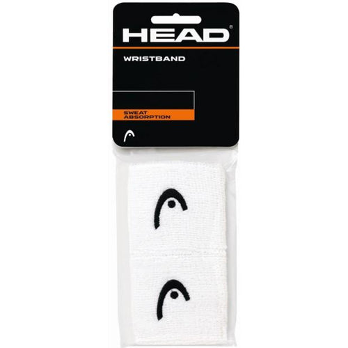 Head 5 inch Wristbands White