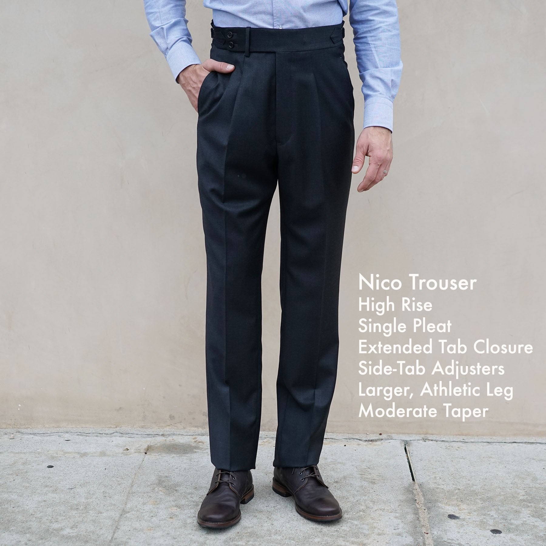 Made To Order Trousers Japanese Cotton Sashiko