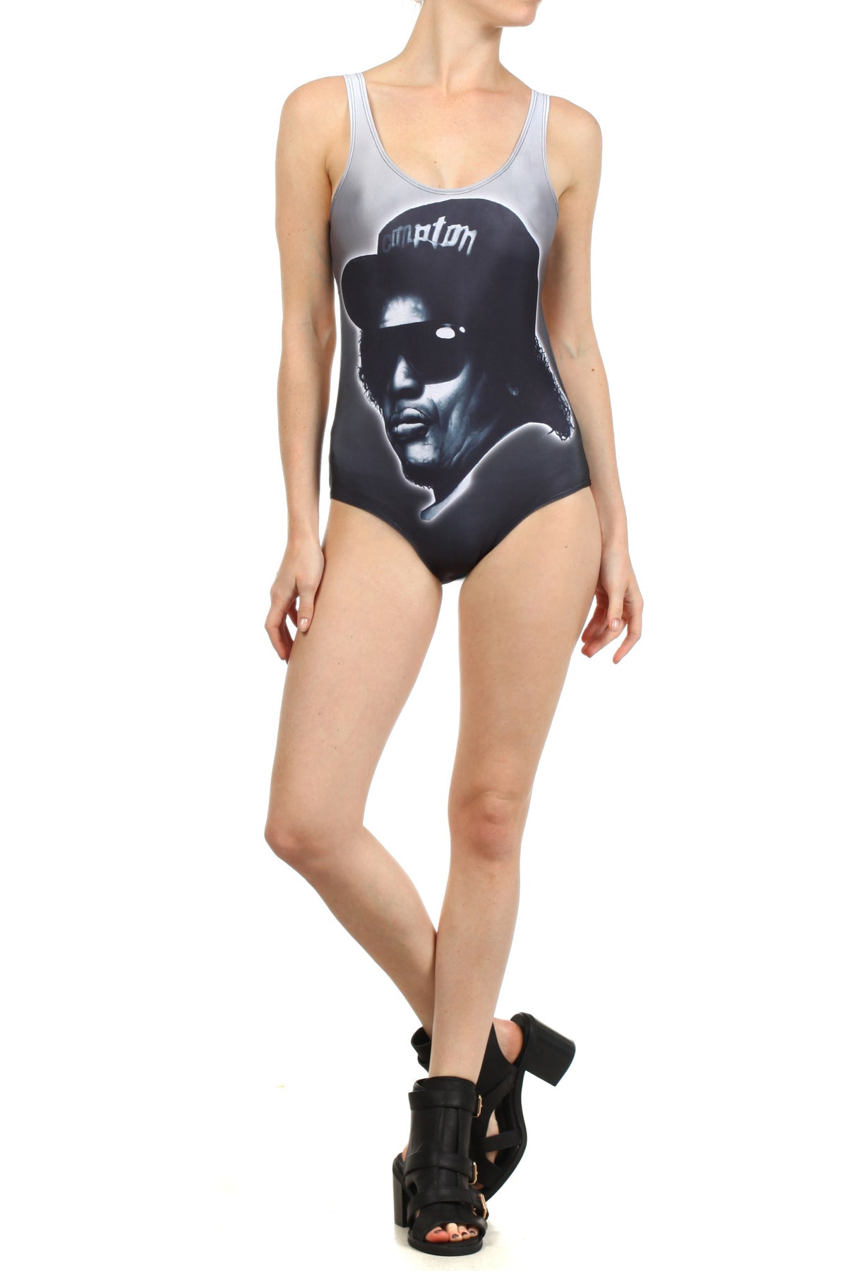 Eazy E One Piece Swim Poprageous