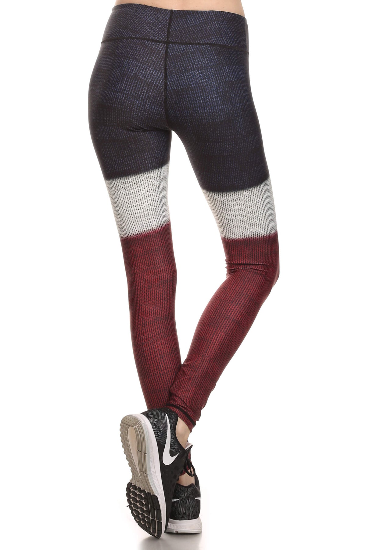 burgundy color leggings