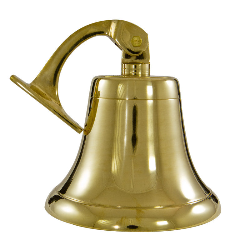 Nautical Ship's Bell - Antique Brass - 10