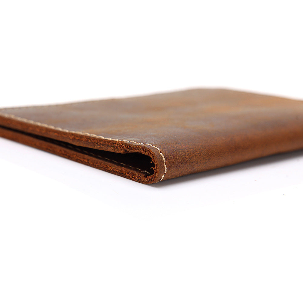 Rye - Steel Horse Leather - Priam Handmade Leather Passport Cover - image 2