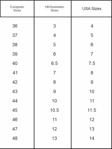 Size Guide