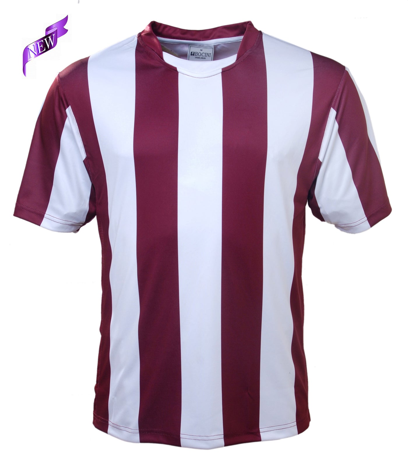 maroon and white football jersey