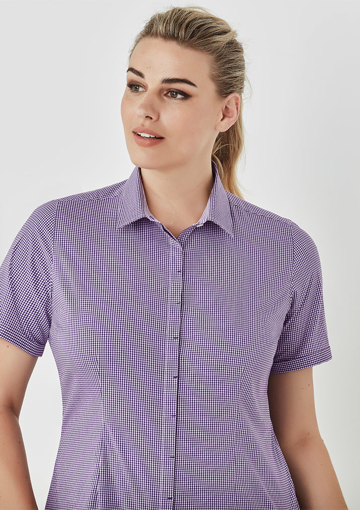 Biz Corporate 42512 Newport Ladies Short Sleeve Shirt | Uniform ...