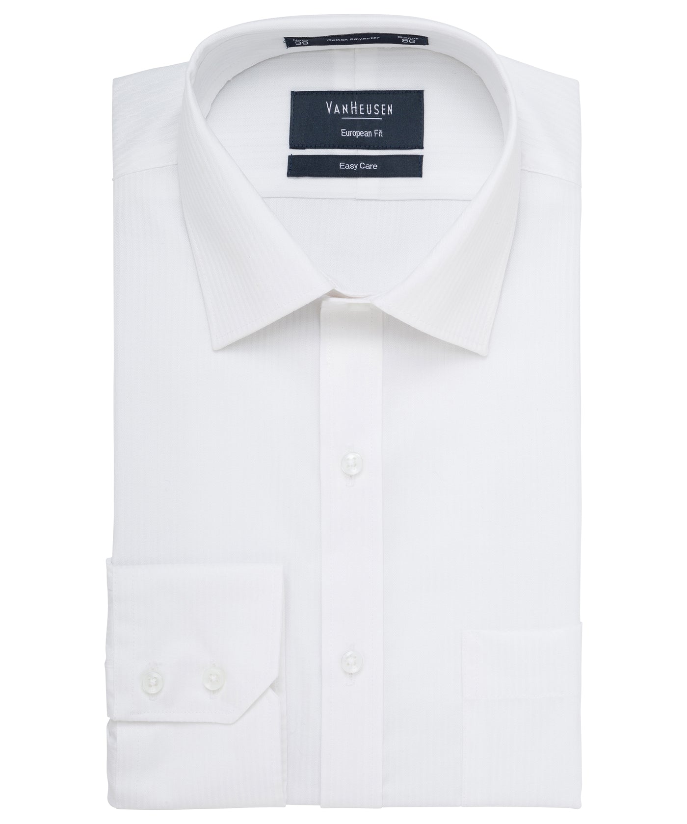 Van Heusen Men's European Tailored Fit 