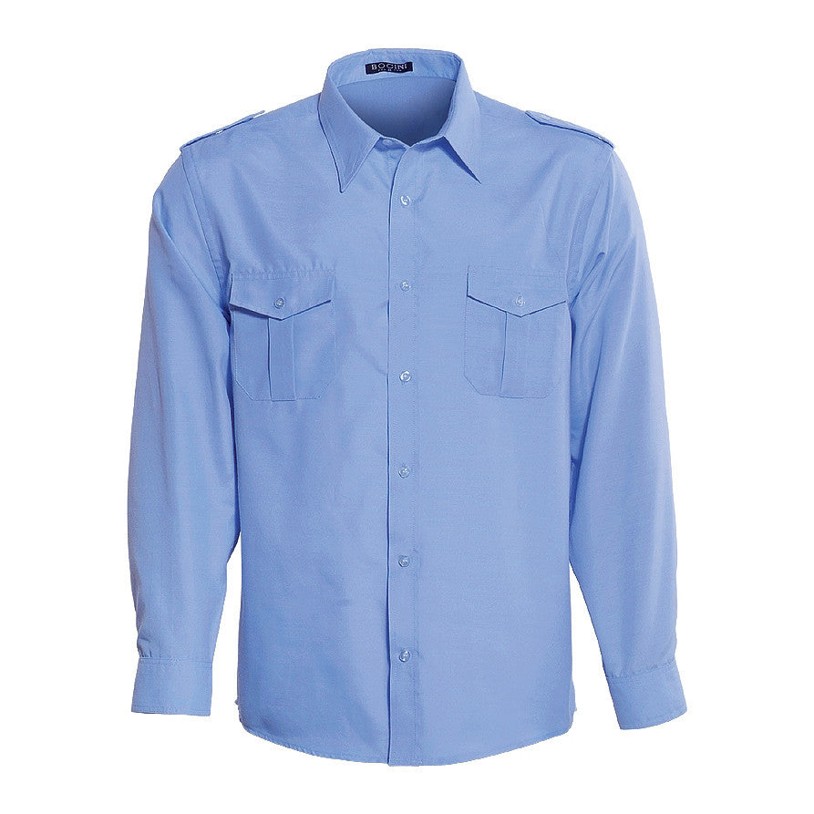 Bocini Service Shirt-Long Sleeve-(BS192) – Uniform Wholesalers