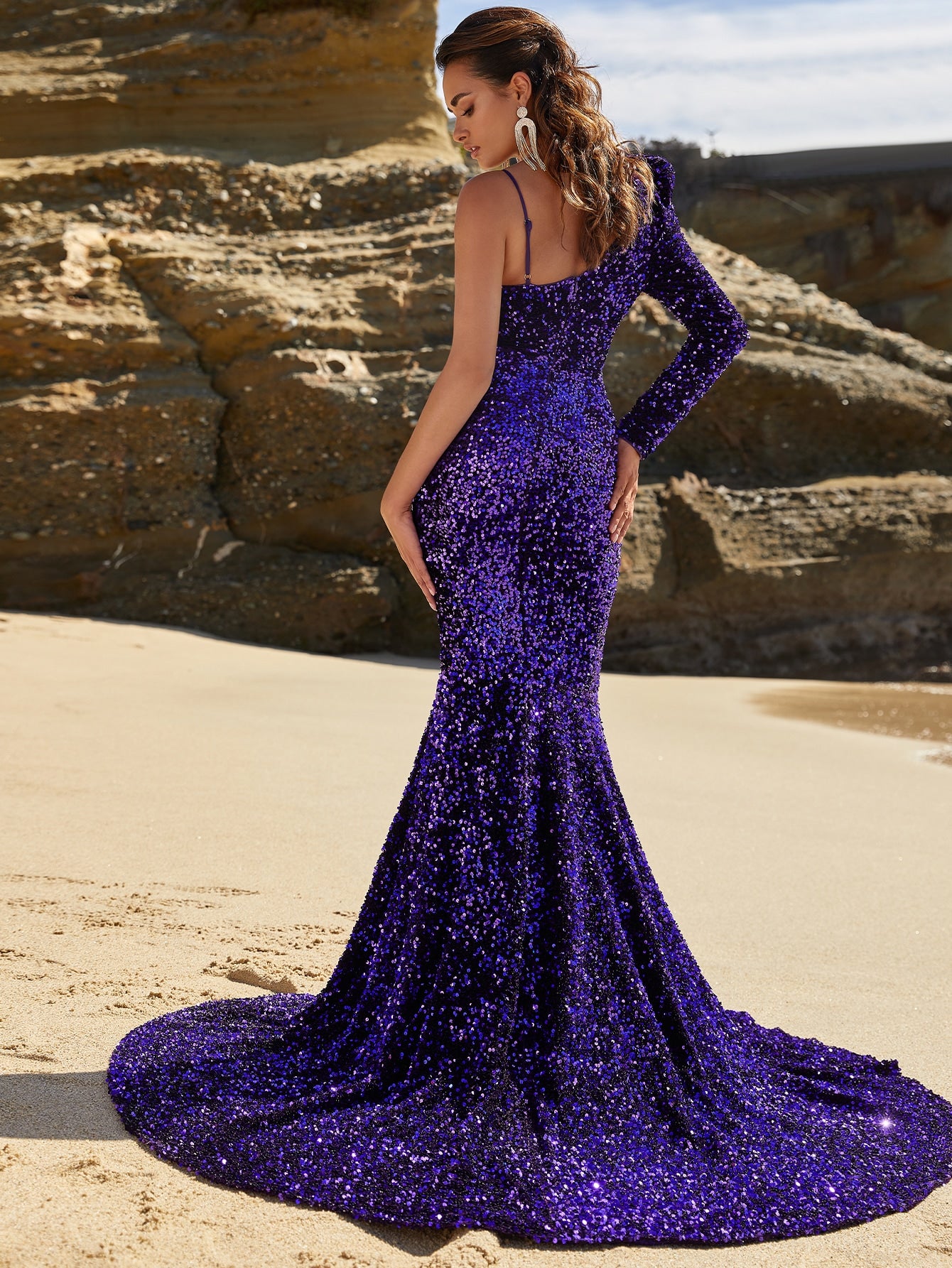 Lillian Sequin Gown