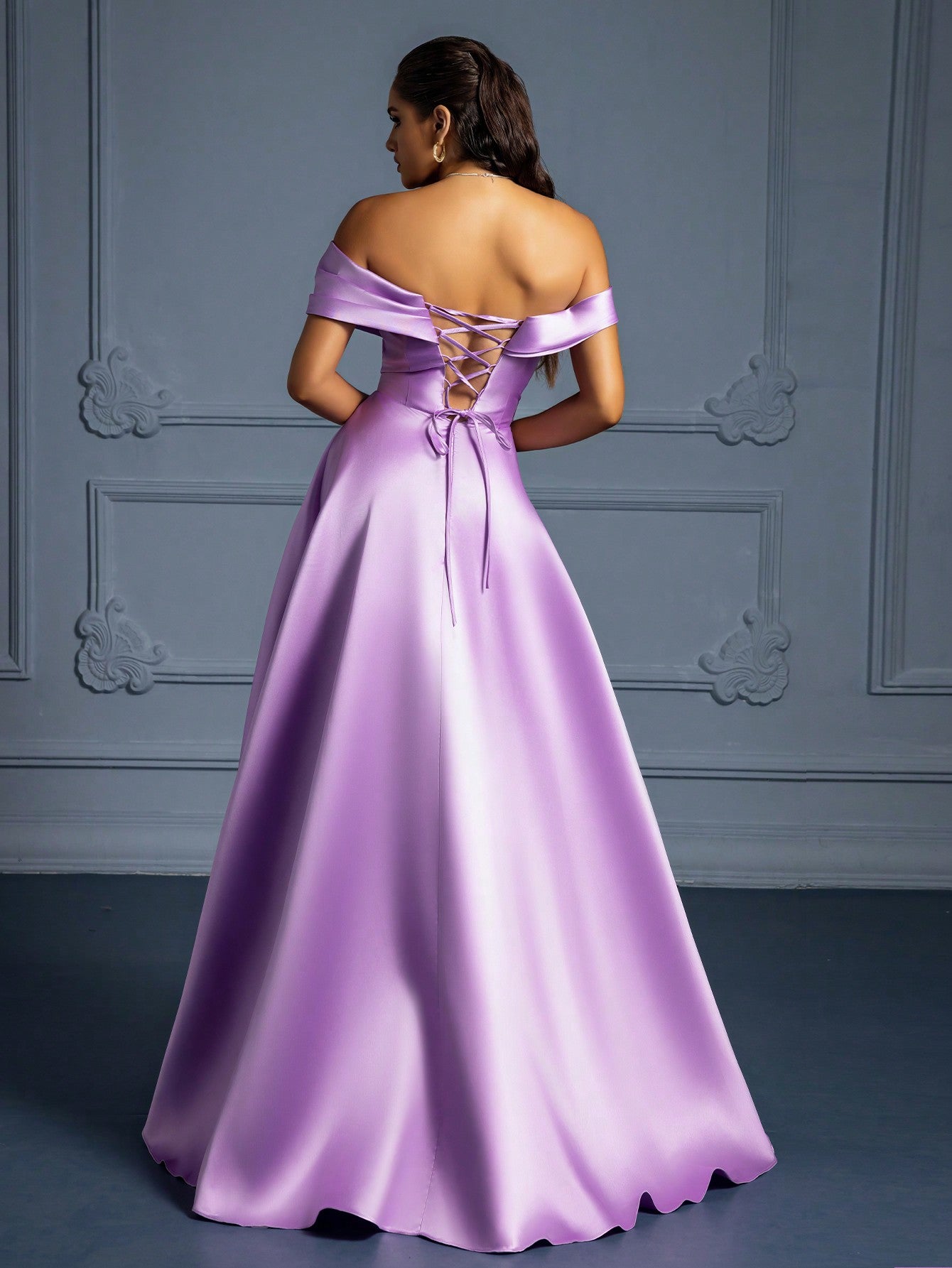 Luca Satin Gown