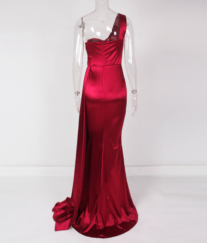 Tonya Satin Formal Gown – Micaah