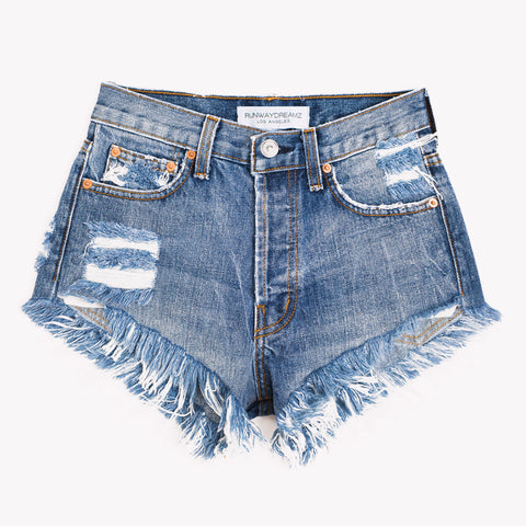 Studded Shorts - High Waisted | Runwaydreamz.com – RUNWAYDREAMZ