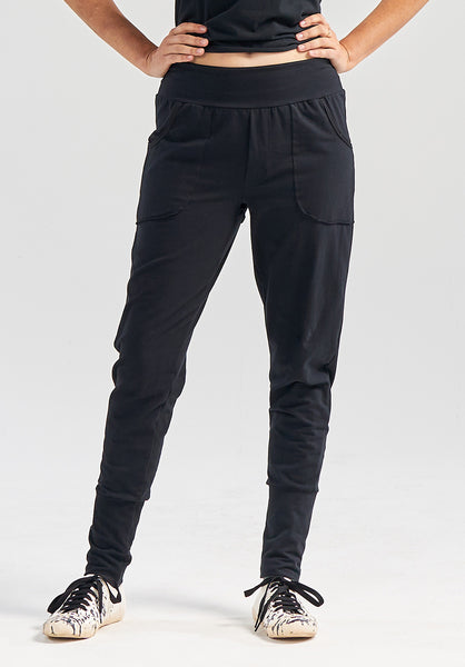 sustainable pants, organic womens clothes, tracksuit pants