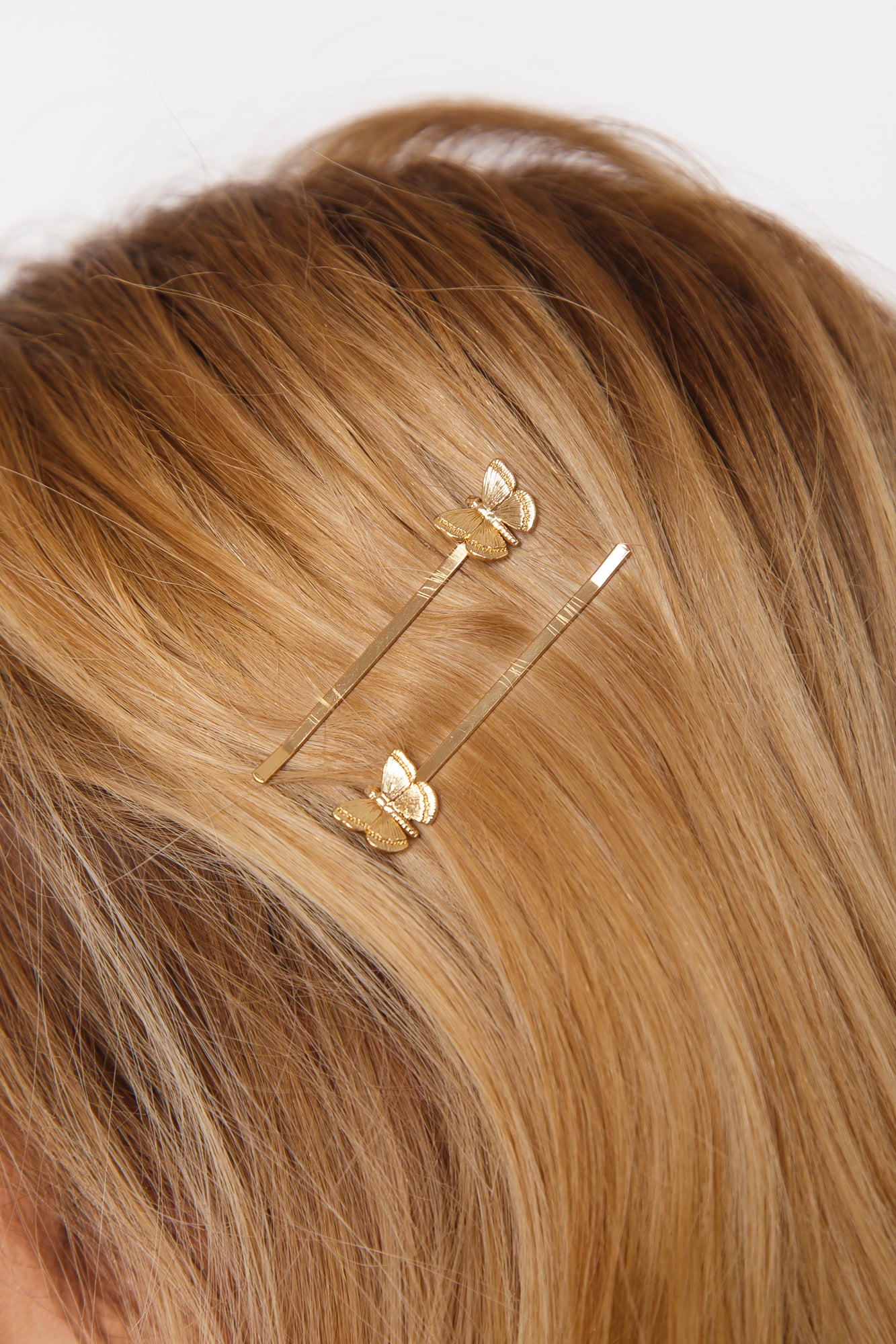 butterfly hair pins