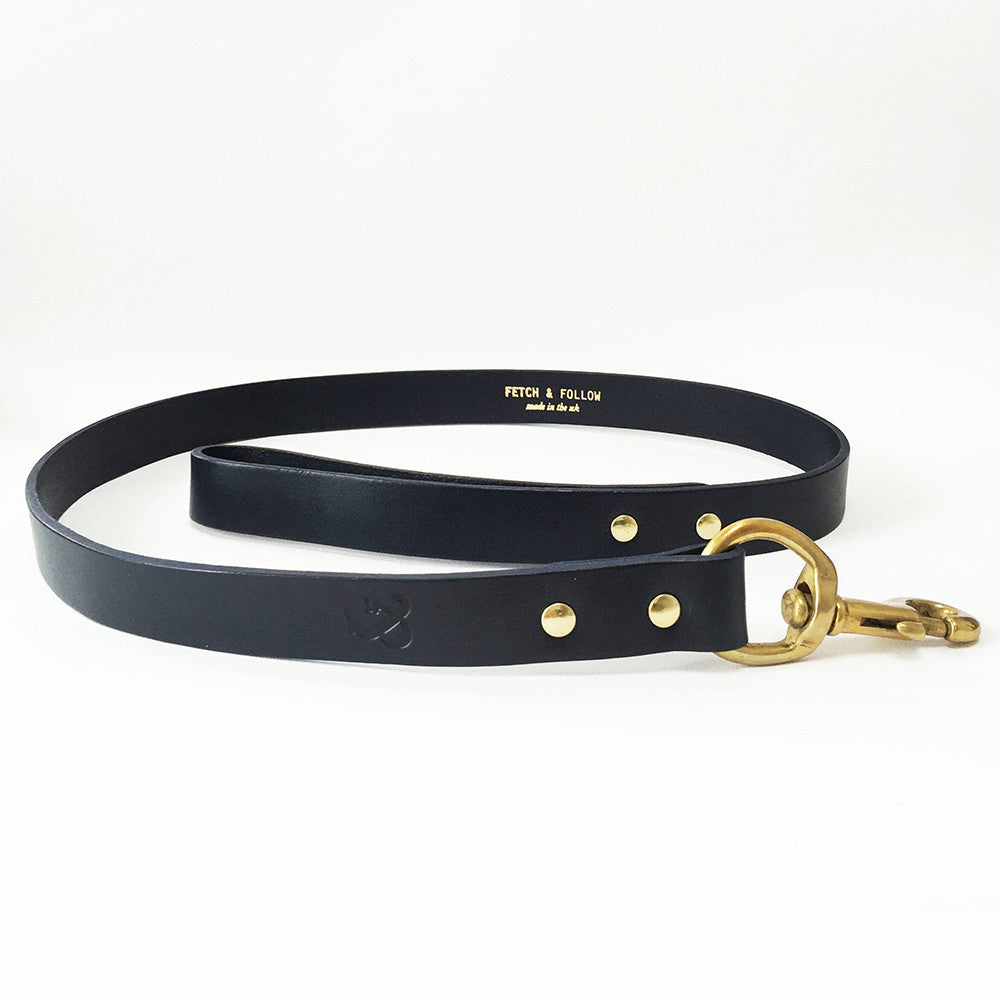 Leather Dog Lead | Fetch & Follow | StyleTails – STYLETAILS