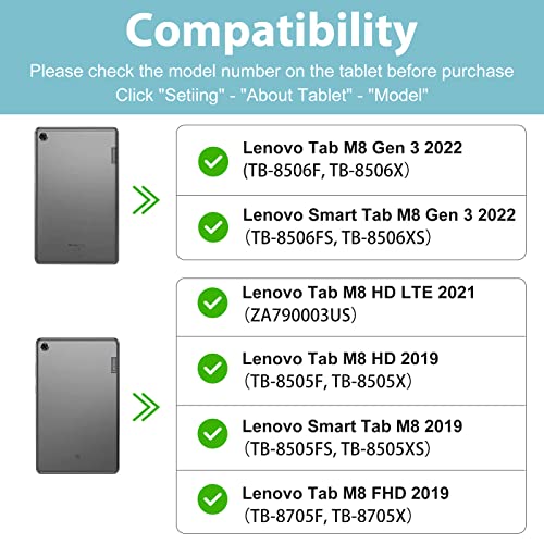 Lenovo Tab M8 FHD/ Smart Tab M8/ Tab M8 HD/ Tab M8 HD LTE