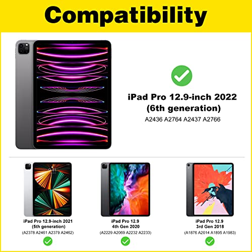  ProCase 2 Pack iPad 10.9 10th Generation 2022 Tempered