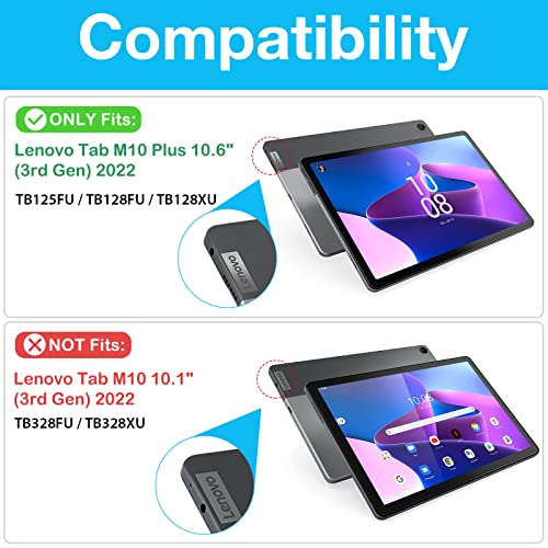 For Lenovo Tab M9 Case 9 inch 2023 Tablet Magnetic Smart Folio