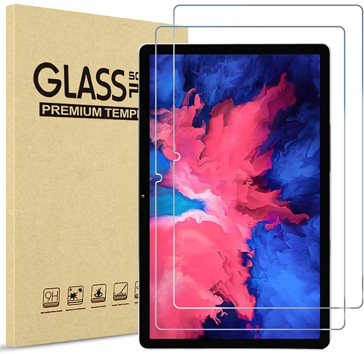 Procase Lot de 2 Verre Trempé pour Lenovo Tab P11 (2ème Gen) 11.5 Pouces  2023 Modèle TB350FU / TB350XU, Films de Protection d'Ecran en Verre de  Haute Qualité Exclusivement pour Lenovo Tab