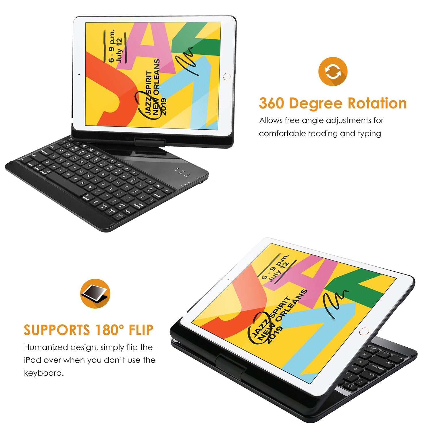 procase wireless keyboard manual