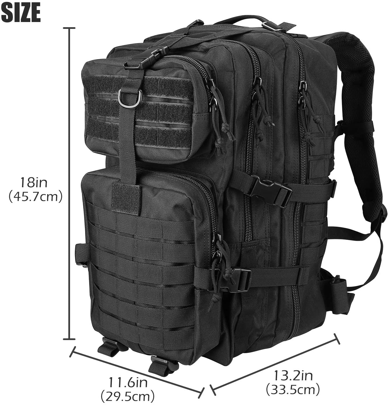 48L Large 3 Day Military Tactical Backpack | ProCase – Procase