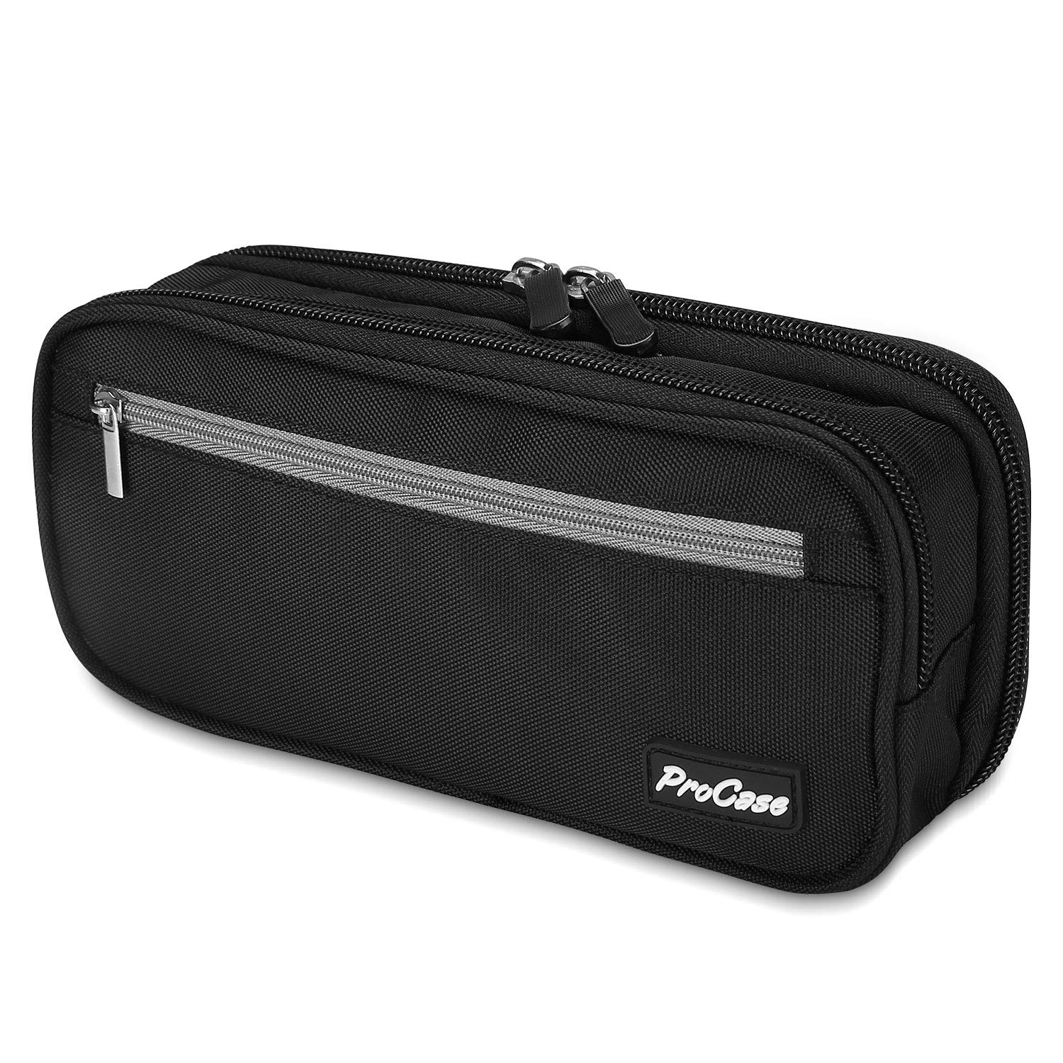 .com: ProCase Black Portable Pencil Bag Pen Case Bundle with [2 Pack]  Black Small Pencil Bag Pen Case : Arts, Crafts & Sewing