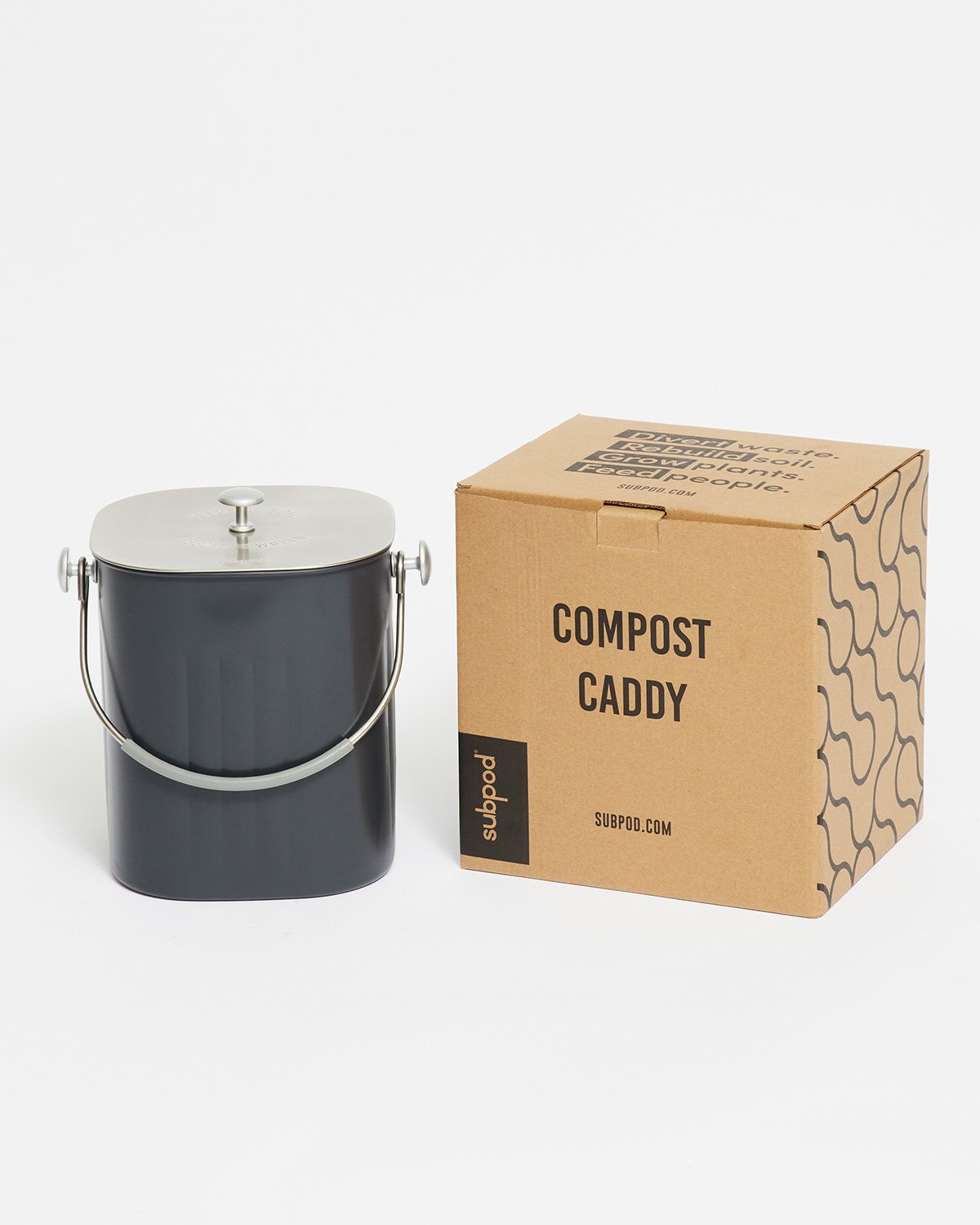 Compost Caddy Stainless Steel