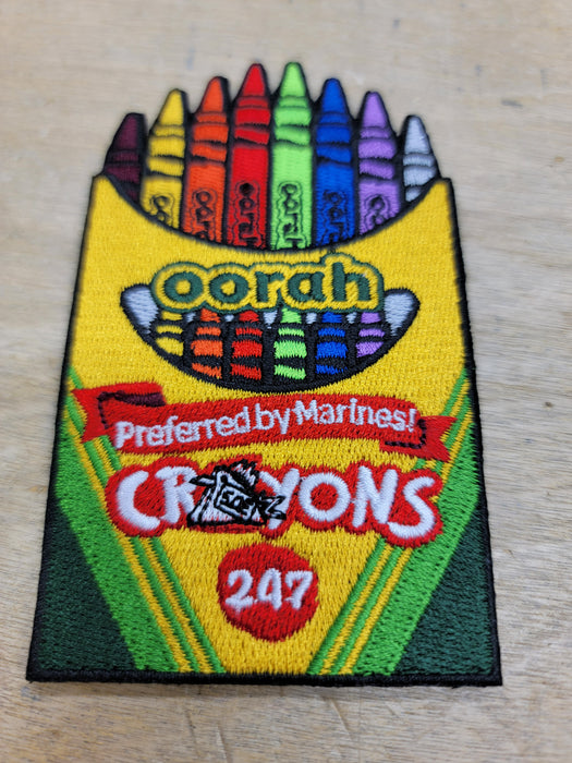 Marine Corp Birthday Crayons Patch — Special Operations Equipment 5228