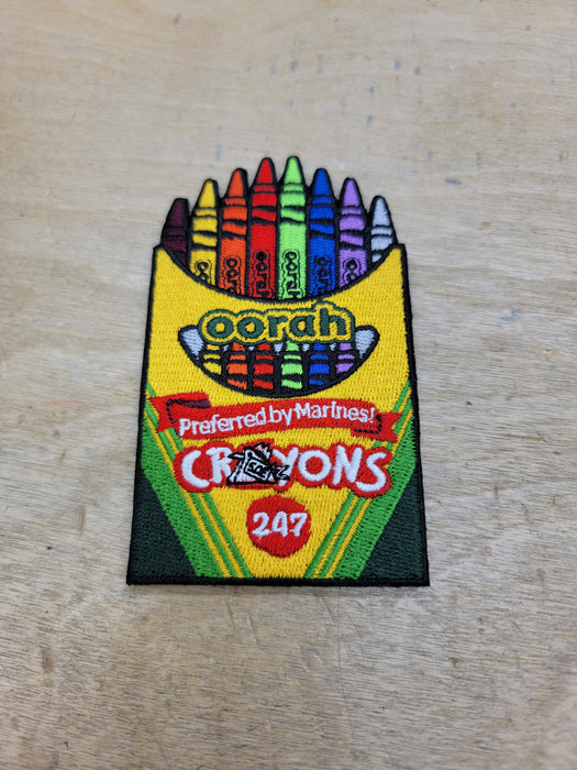 Marine Corp Birthday Crayons Patch — Special Operations Equipment 8867