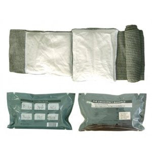 Israeli Bandage Battle Dressing, First Aid Compression 6 Inch Bandage ...