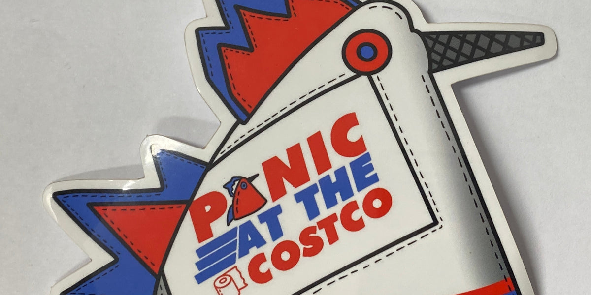 Panic at the Costco Sticker — Special Operations Equipment