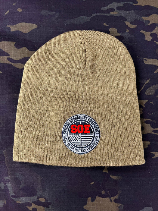 SOE Round Logo Beanies — Special Operations Equipment