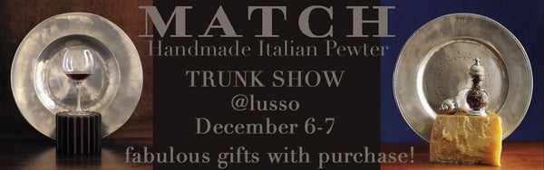 MATCH pewter trunk show