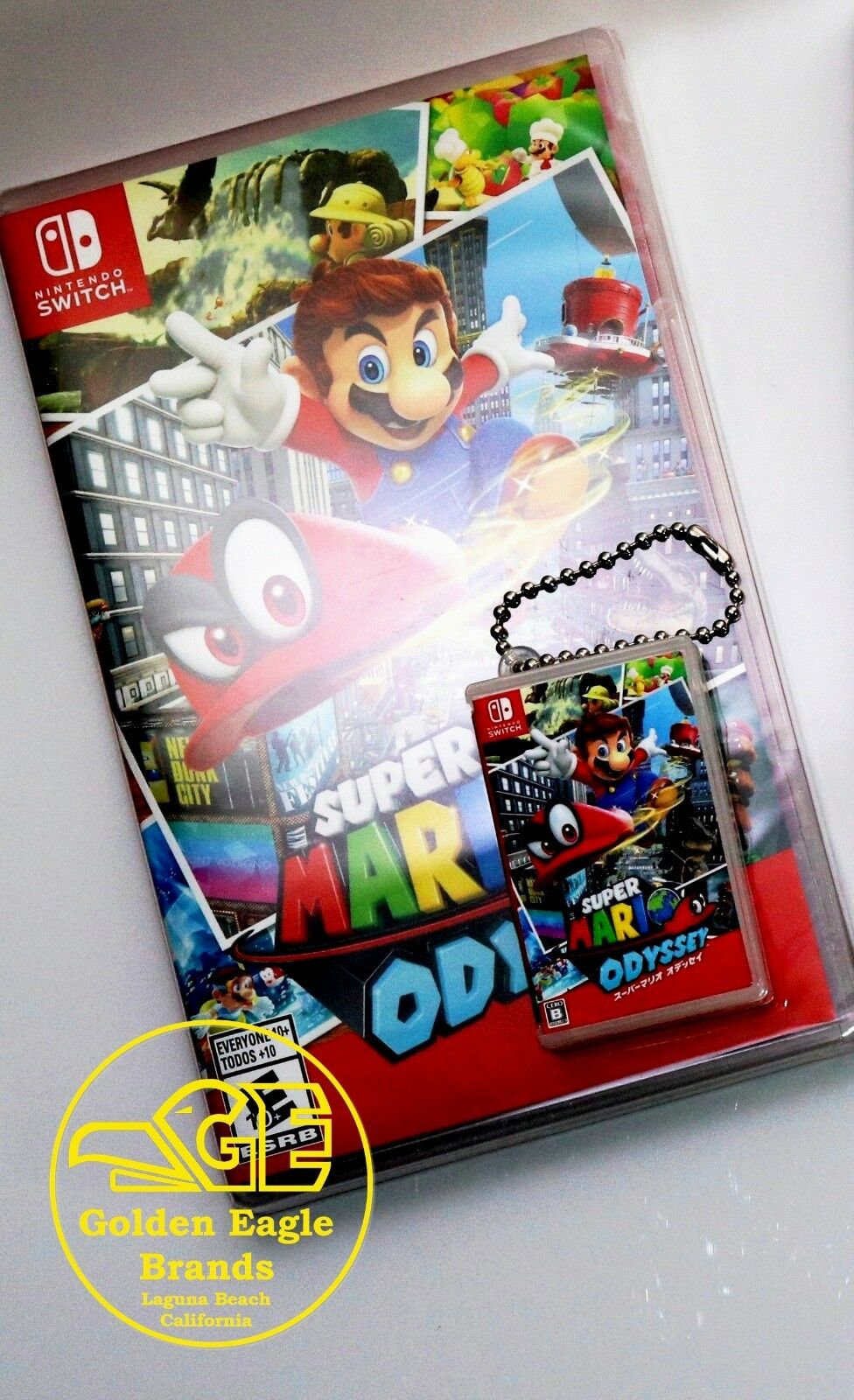 super mario odyssey game case